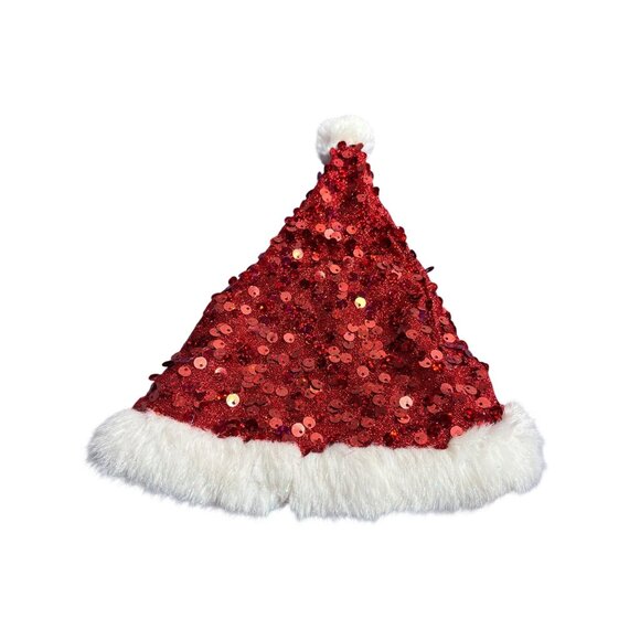Build-A-Bear Other - Build-A-Bear Workshop Red Sparkly Sequin Santa Hat stuffed animals.